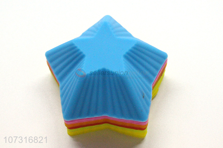 Fashion Star Shape Silicone Cake Mould Muffin Cups