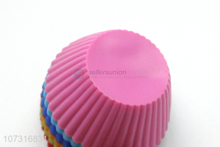 Hot Selling Fashion Silicone Cake Mould Muffin Cups Cake Cup