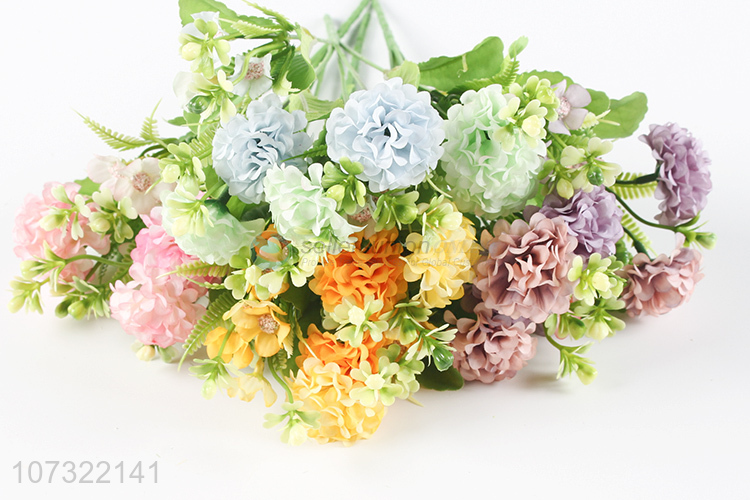 Best Price Fake Flower Plastic Simulation Bouquet For Home Decoration