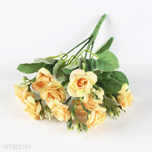 Premium Quality Home Decor Artificial Flower Plastic Simulation Bouquet