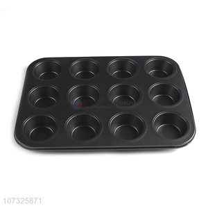 Hot Sell Eco-Friendly Bakeware 12 Cavities Cupcake Baking Pan