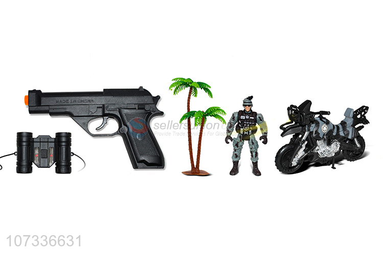 Good Quality Plastic Gun Military Vehicles Military Toy Set