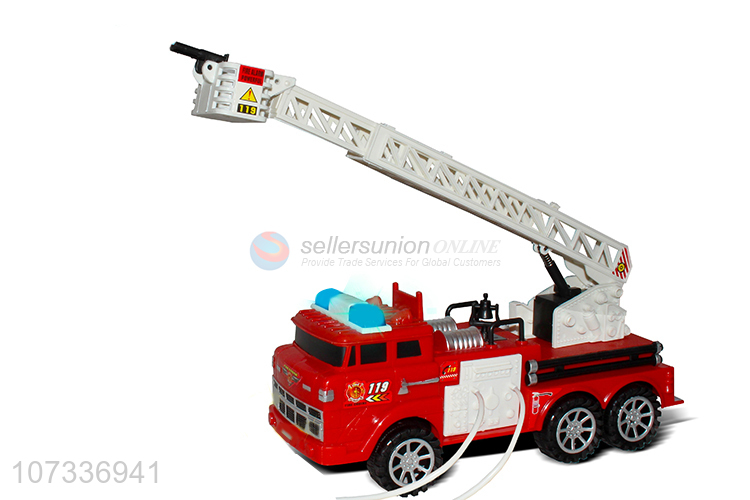 Best Price Fire Boat Inertia Ladder Fire Truck Fire Tools Accessories Set Toy