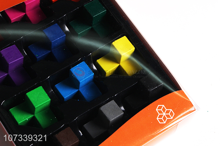 New Design 12 Colors Mini Crayon Set For Children