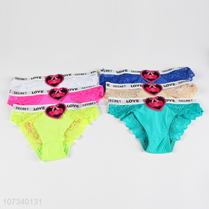 Hot Selling Ladies Sexy Underwear Women Briefs