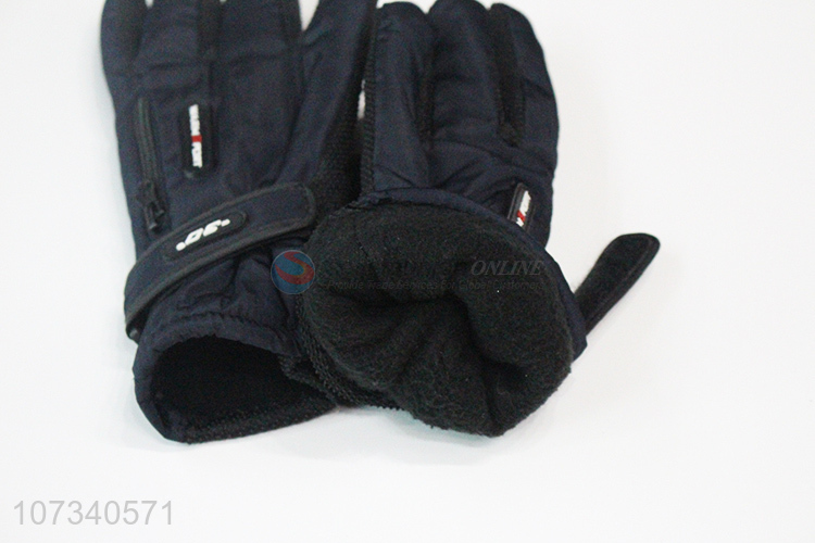 Suitable price adult winter sports gloves men ski gloves