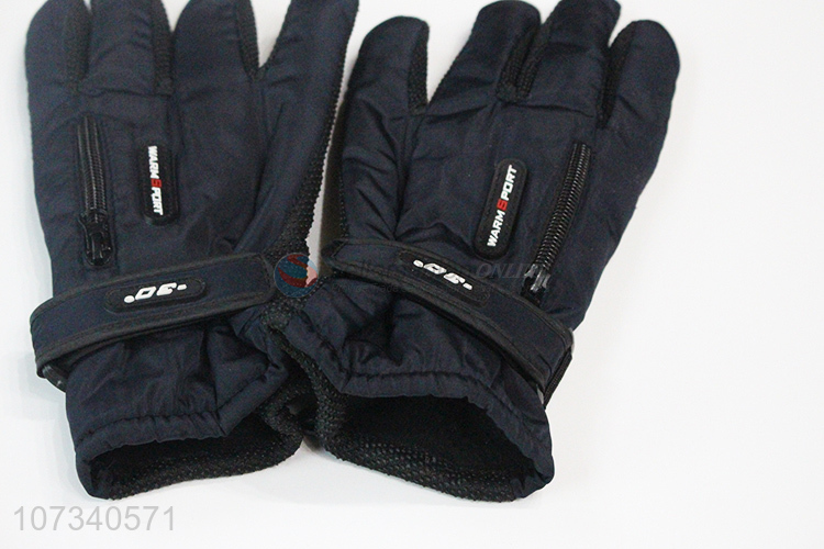 Suitable price adult winter sports gloves men ski gloves