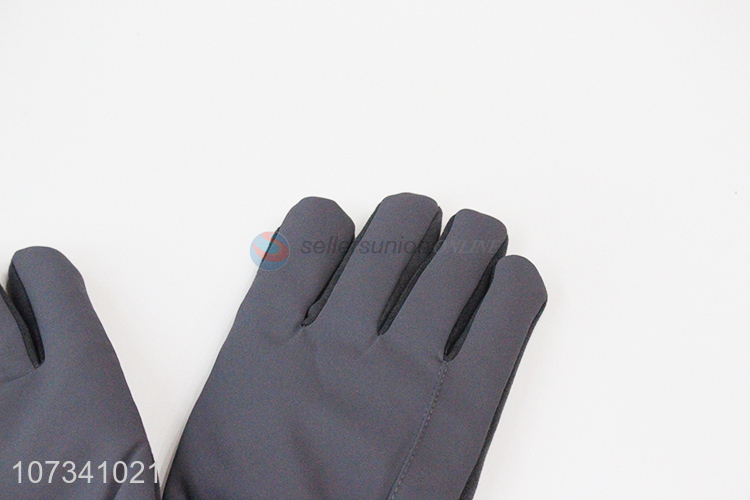 Good quality winter windproof anti-skid sports gloves for men