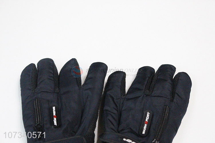 Suitable price adult winter sports gloves men ski gloves