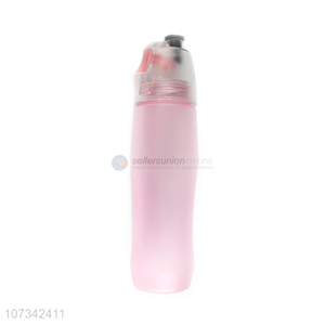 Creative Design 500ml Frosted Spray Cup Fashion Water Bottle