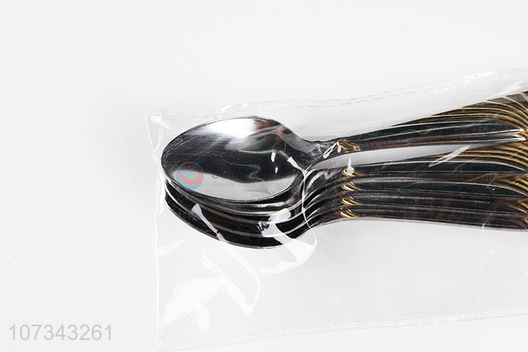 New Fashion Design Stainless Steel Coffee Spoon Metal Tea Spoon