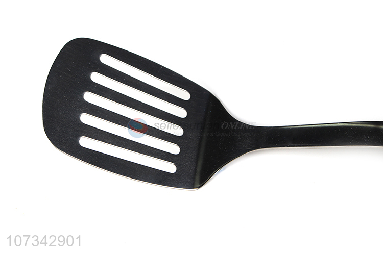 New Fashion Kitchenware Plastic Handle Stainless Steel Leakage Shovel