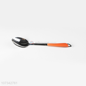 Factory Supply Reusable Meal Spoon Stainless Iron Rice Spoon