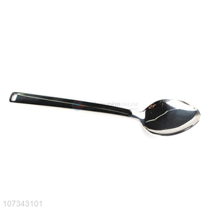 New Design Home Use Stainless Iron Handle Metal Meal Spoon