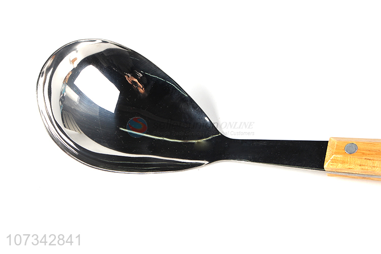 Hot Sale Stainless Steel Meal Spoon With Comfortable Handle