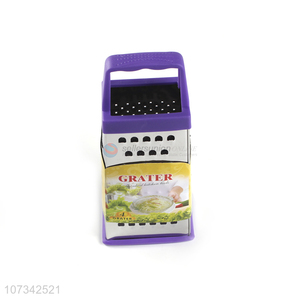 Competitive Price Kitchen Tools Stainless Steel Manual Four Sides Vegetable Grater