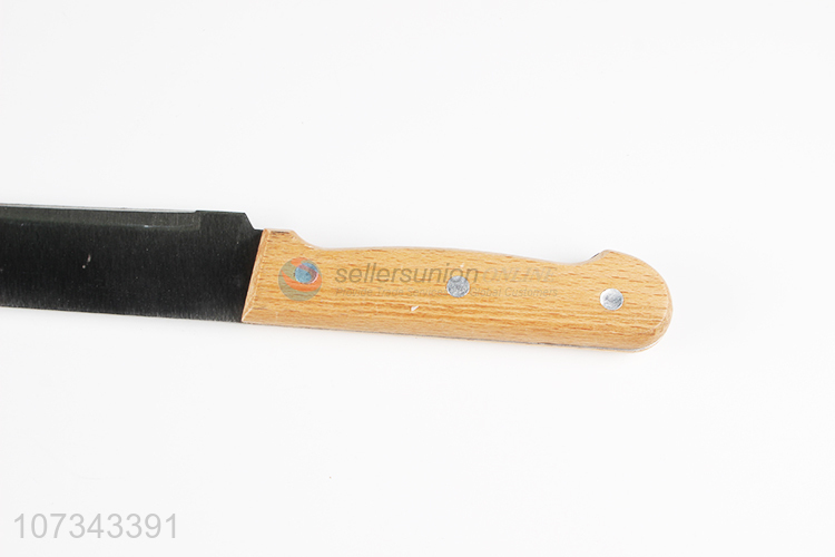 New Selling Promotion Wooden Handle Stainless Steel Kitchen Knife