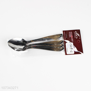 Wholesale Price Home Use Tableware Stainless Steel Coffee Spoon