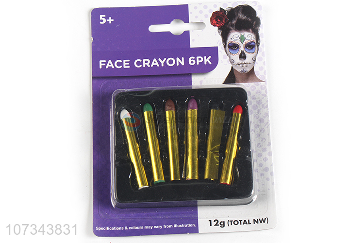 Wholesale Non-Toxic Crayon Painting Set Halloween Makeup Props