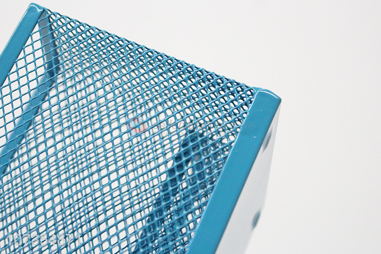 Factory price multi-use wire mesh pen holder pencil holer stationery