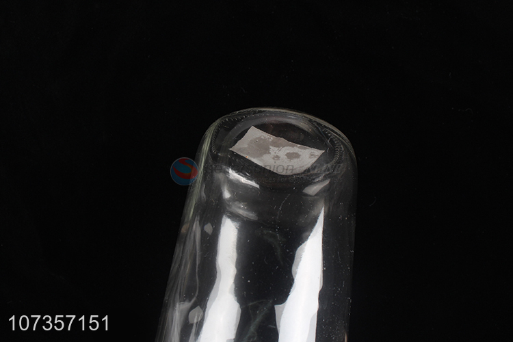 Good quality clear glass wine bottle glass wishing bottle