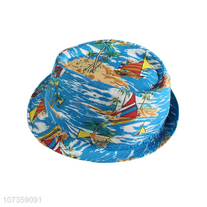 Best Selling Colorful Fedora Hat Beach Sun Hat