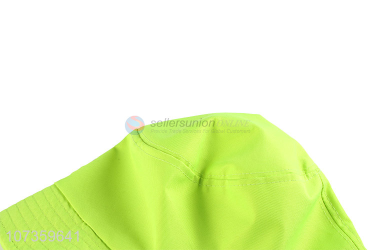 Wholesale Fluorescent Cloth Bucket Hat Colorful Fisherman Hat