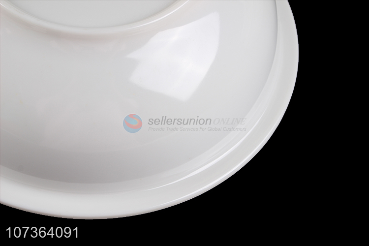 Wholesale Household Melamine Salad Bowl Round Shallow Bowl