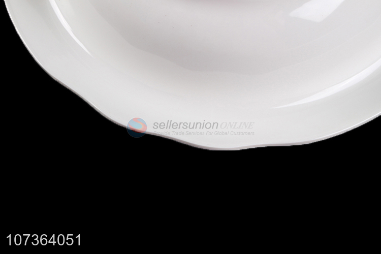 Wholesale Fashion Round Shallow Bowl Household Melamine Bowl