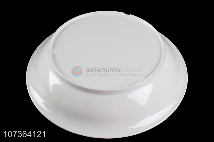 Best Sale Round Shallow Bowl Household Melamine Tableware