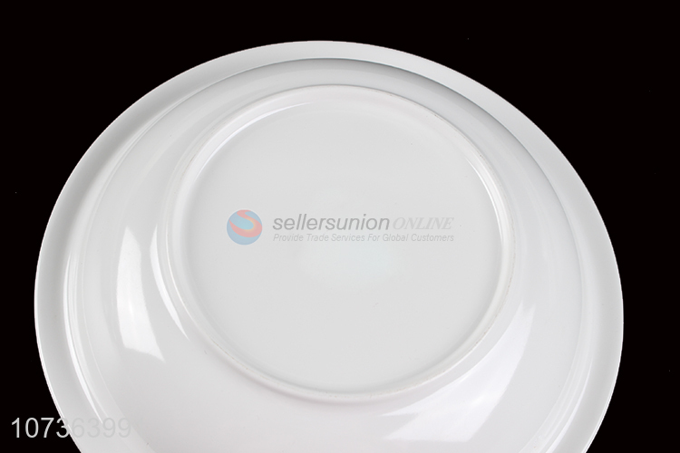 Good Sale White Melamine Bowl Round Dinner Bowl