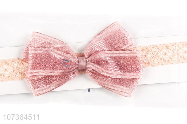 Wholesale Girls Bowknot Headband Infant Hair Accessories Toddler Headband