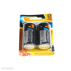 Top Quality D Size 1.5V Alkaline Dry Battery