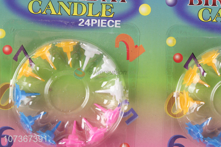 Top Selling Paraffin Waxspiral Birthday Cake Candles And Holders