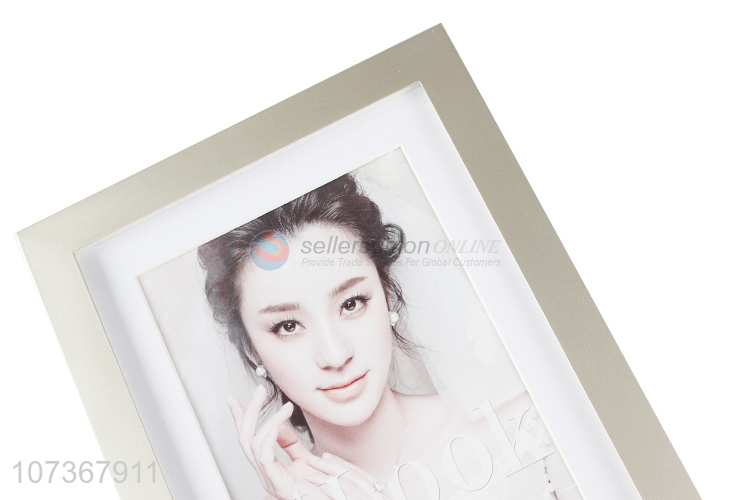 Hot selling modern aluminum border photo frame for room decoration