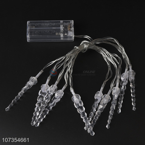 Hot sale transparent PVC led lights chain string for decoration