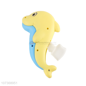 New Product Cute Dolphin Mini Portable Handheld Child Fan Hand Pressure Fan