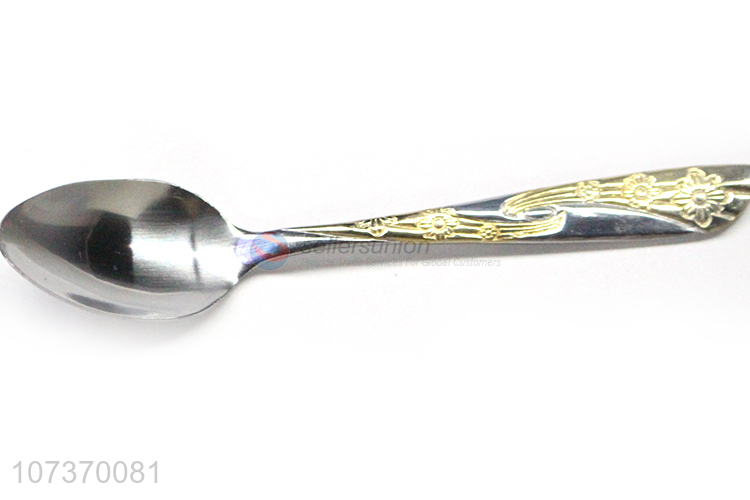 Good price stainless steel coffee spoon metal spoon flatware