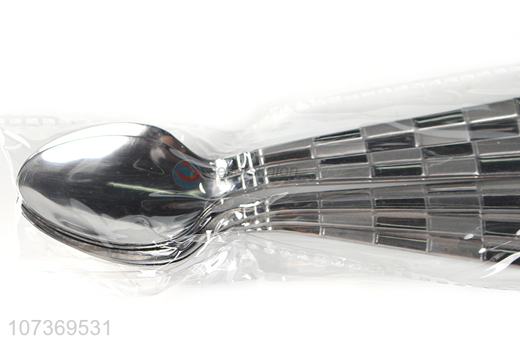 Popular products stainless steel spoon metal spoon home flatware