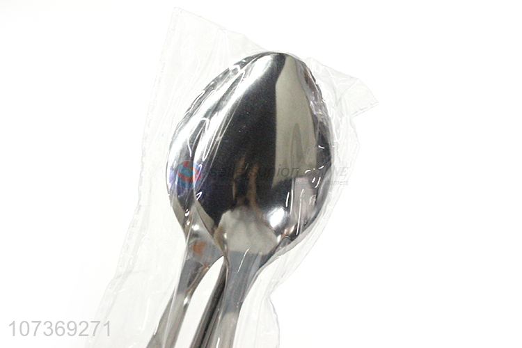 Promotional premium stainless steel cutlery tableware set metal spoon