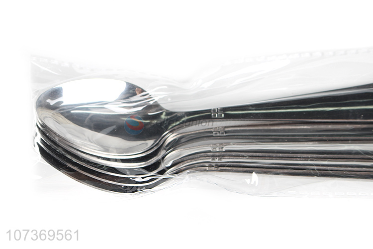 Wholesale cheap home restaurant cutlery stainless steel table spoon