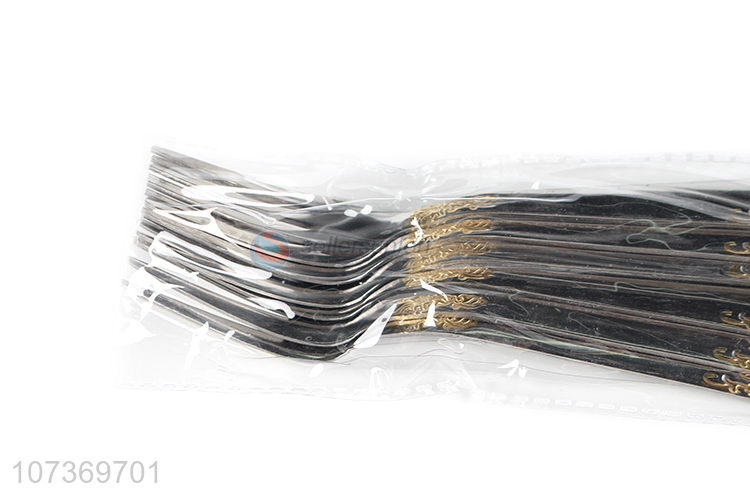 Excellent quality stainless steel table fork kitchen cutlery set