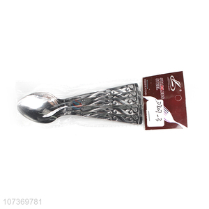 New products stainless steel spoon metal spoon home flatware