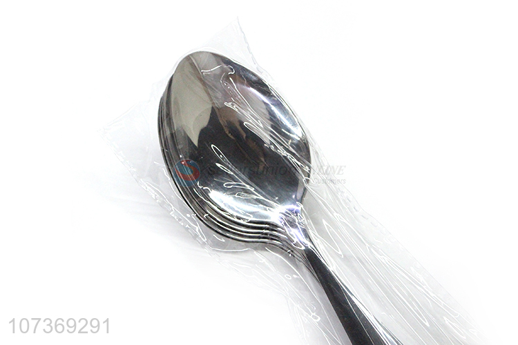 Hot sale stainless steel spoon metal spoon home flatware