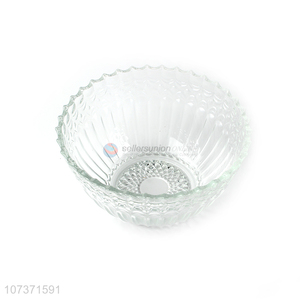 Hot Selling Glass Salad Bowl Transparent Meal Bowl