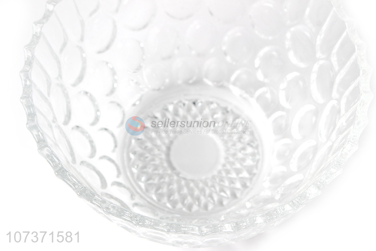 Wholesale Transparent Glass Bowl Fashion Salad Bowl