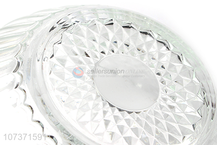 Hot Selling Glass Salad Bowl Transparent Meal Bowl