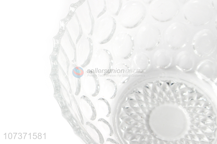 Wholesale Transparent Glass Bowl Fashion Salad Bowl