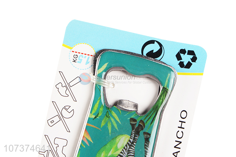 Fashion Printing Bottle Shape Bottle Opener