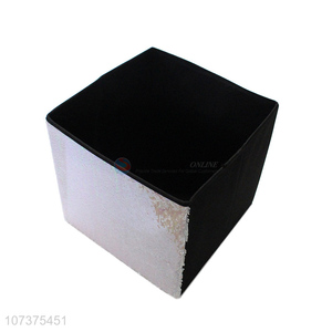 Unique design foldable sequins non-woven storage box for home decoration